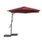 BSCI ได้รับการอนุมัติร่มแขวนกลางแจ้ง 3m Cantilever Garden Umbrella