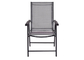 เก้าอี้พับอเนกประสงค์กลางแจ้ง Textilene Patio ตั้งทอผ้าความหนาแน่นสูง