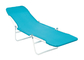CE Camping เก้าอี้อาบแดดพับได้แบบพกพา Textilene เก้าอี้เอนหลังในสวน Sun Lounger