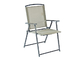 เก้าอี้พับ Patio Textilene สีที่กำหนดเองติดตั้งและกางออกได้ง่าย